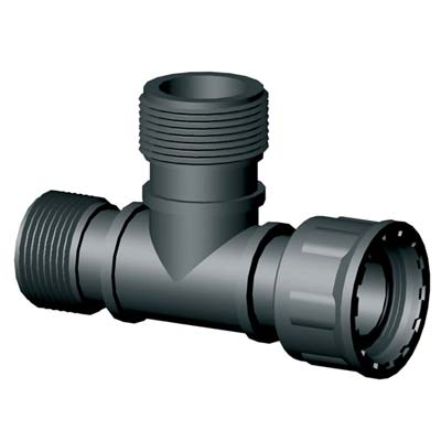 TEE MMF FASTSYSTEM - 1"MMF