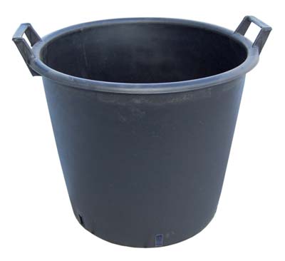 MASTELLO VIVAISTA MANICATO - LDPE NERO CM 70 H.CM 50 LT 130
