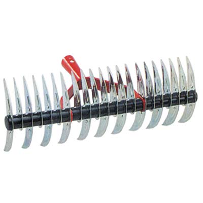RASTRELLO AERATORE DOPPIO STARS - ACCIAIO DENTI 11/21 CM 36 O.MM 26