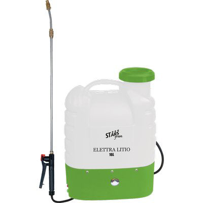 POMPA A SPALLA BATTERIA LITIO ELETTRA 16 STARS - LT 16 LITIO VOLT 12 AH 8