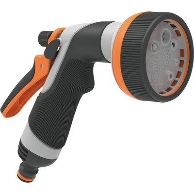 IDROPISTOLA MULTIFUNZIONE PLASTICA GOMMA 8 JET GF - INNESTO RAPIDO LT/MIN 12 BAR 4 8000-6923