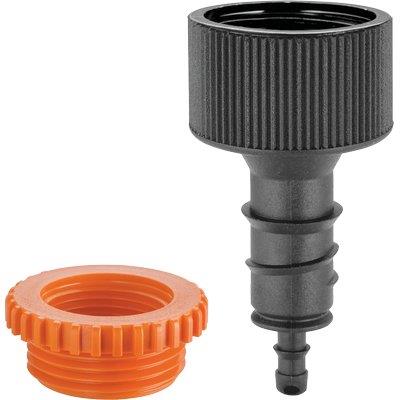 PRESA A RUBINETTO PORTAGOMMA MIX SELF CLABER - RAINJET 91345 1/2-3/4F 1/2+1/4