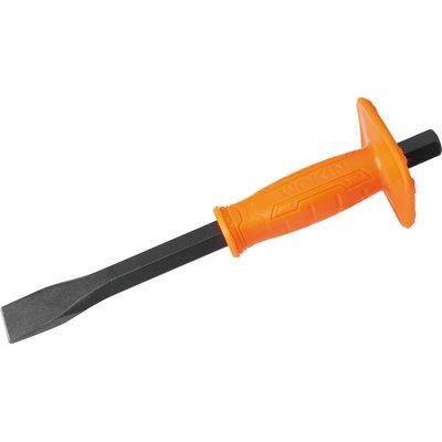 SCALPELLO MURATORE A TAGLIO + SALVAMANO 2551 WOKIN - ACCIAIO FORGIATO MM 300X18X24 255112