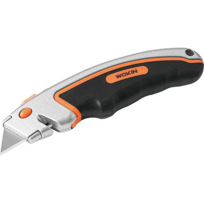 COLTELLO CUTTER ALLUMINIO SOFTGRIP 301319 WOKIN - LAME 5 SK5