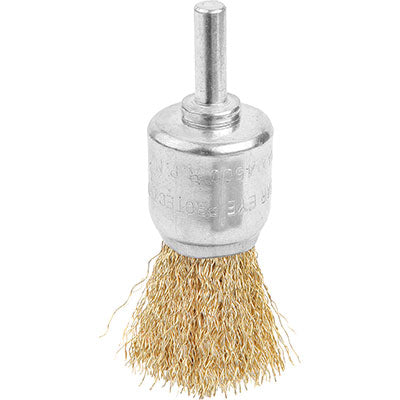 SPAZZOLA ACCIAIO A PENNELLO + GAMBO 771201 WOKIN - MM 25 G.MM 6