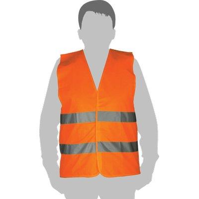GILET ALTA VISIBILITA ARANCIO 4521 WOKIN - TAGLIA L 452102