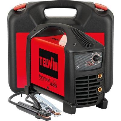 SALDATRICE INVERTER FORCE 205 TELWIN - VOLT 230 A 200 ACCESSORIATA