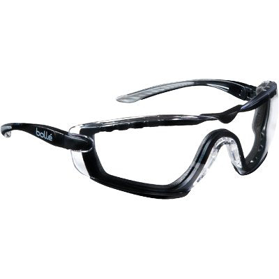 OCCHIALE SICUREZZA COBRA BOLLE - PC LENTE TRASPARENTE
