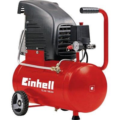 COMPRESSORE AC COASSIALE TC-AC 190/24 EINHELL - LUBRIFICATO LT 24 HP 2,0