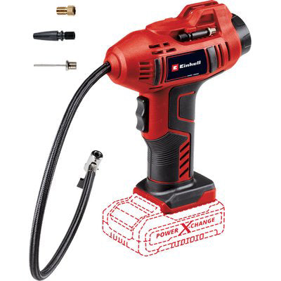 COMPRESSORE PORTATILE BATTERIA CE-CC 18LI EINHELL - VOLT 18 X-CHANGE SOLO CORPO MACCHINA + ACC