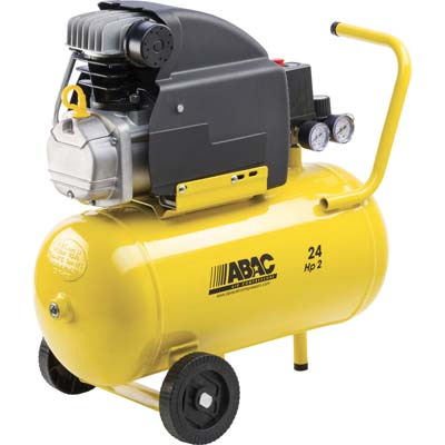 COMPRESSORE AC COASSIALE POLE POSITION B20 ABAC - LUBRIFICATO LT 24 HP 2,0
