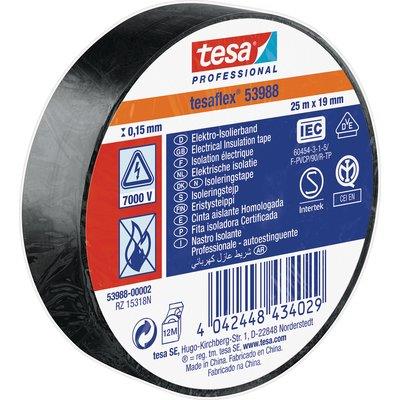NASTRO PVC ISOLANTE IMQ TESA - NERO MM 19 ML 25