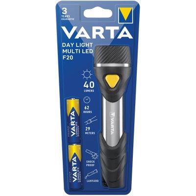 TORCIA LED DAY LIGHT MULTI VARTA - LED 9 2XSTILO AA INCLUSE