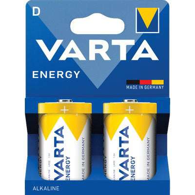PILA TORCIA D ENERGY VARTA - ALCALINA VOLT 1,5 CF=PZ 2