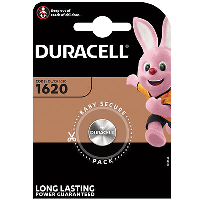 PILA SPECIALISTICA 1620 DURACELL - LITIO VOLT 3,0