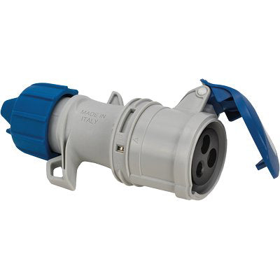 PRESA MOBILE INDUSTRIALE BLU FME - 2P+T 16A IP55