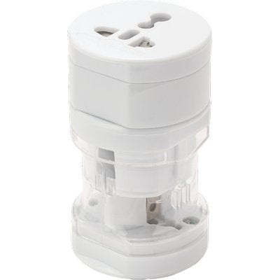 ADATTATORE SPINA INTERNAZIONALE VELAMP - BIANCO
