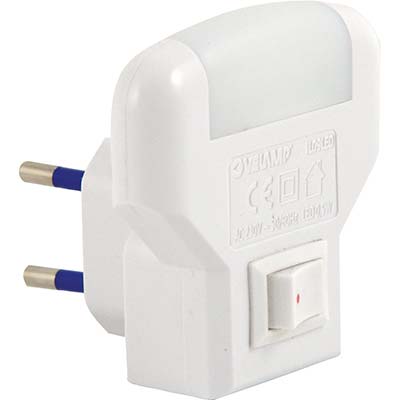 LUCE LED SPIA NOTTURNA VELAMP - VOLT 230 2P 10A