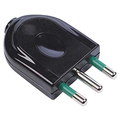 SPINA MOBILE GARANTI - NERO 2P+T 16A