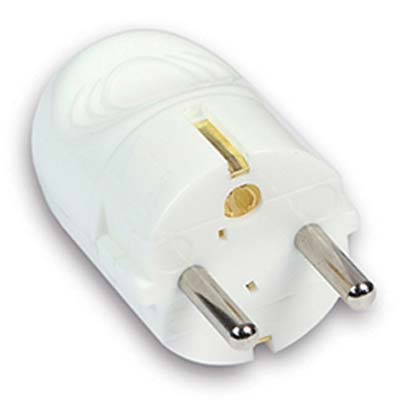 SPINA MOBILE SCHUKO GARANTI - BIANCO 2P+T 16A