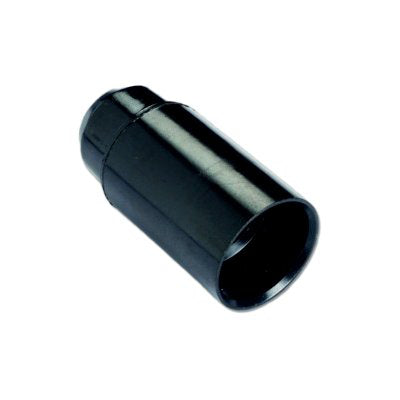 PORTALAMPADA CAMICIA LISCIA ELECTRALINE - TERMOPLASTICO NERO E14 M10X1