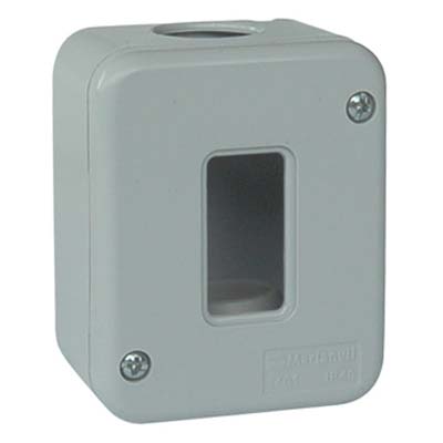 INVOLUCRO A PARETE IP40 MARLANVIL - POSTI 1 MM 64X80 H.MM 46 X VENUS