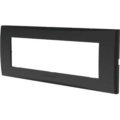 PLACCA COPRIFRUTTI AVP - NERO POSTI 7 MM 205X80