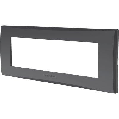 PLACCA COPRIFRUTTI AVP - GRIGIO SCURO POSTI 7 MM 205X80