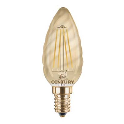 LAMPADA WIRE LED TORTIGLIONE INCANTO EPOCA CENTURY - CALDA VOLT 230 WATT 4 LUMEN 320 E14