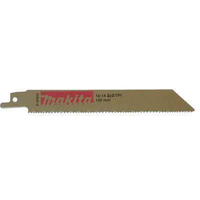 LAMA SEGA A GATTUCCIO LEGNO METALLO MAKITA - TAGLIO MM 150 CF=PZ 5