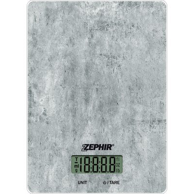 BILANCIA CUCINA DIGITALE ZHS439 ZEPHIR - KG 5/GR 1 PIETRA 1XCR2032 NON INCLUSA