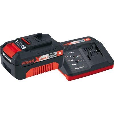 KIT ENERGIA LITIO X-CHANGE EINHELL - VOLT 18 AH 4,0 +CARICABATTERIA