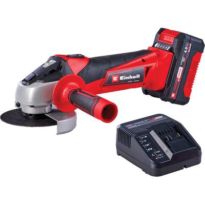 SMERIGLIATRICE ANG BATT TC-AG18-115 KIT EINHELL - VOLT 18 AH 4,0 X-CHANGE