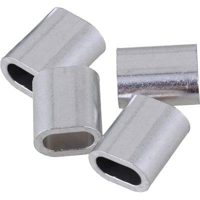 MORSETTO X FILO NYOFIL SELF - ALLUMINIO MM 4 CF=PZ 4