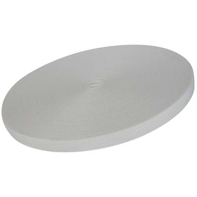 CINTINO AVVOLGIBILI COTONE BIANCO - MM 22 GR/MT 22 MT 50