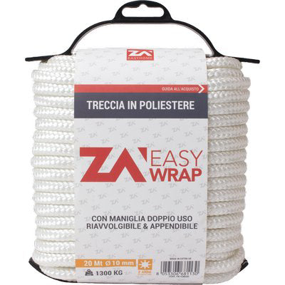 CORDA TRECCIA NYLON SELF - 1 CALZA AD AGHI D.MM 10 L.MT 20