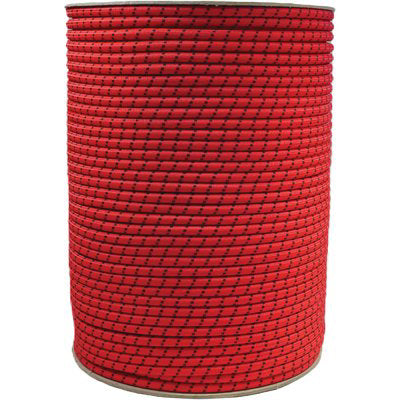 CORDA ELASTICA IN BOBINA - ROSSA MM 8 MT 100