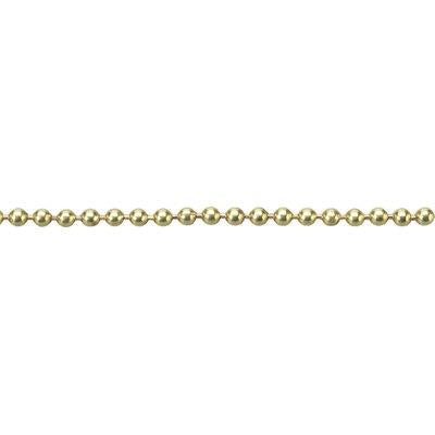 CATENA A PERLINE - OTTONATA D.MM 3,6 MT 25