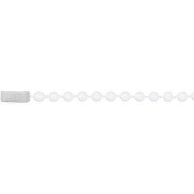 CATENA A PERLINE + CHIUSURA SELF - BIANCA D.MM 4,5 MT 2 CF=PZ 3