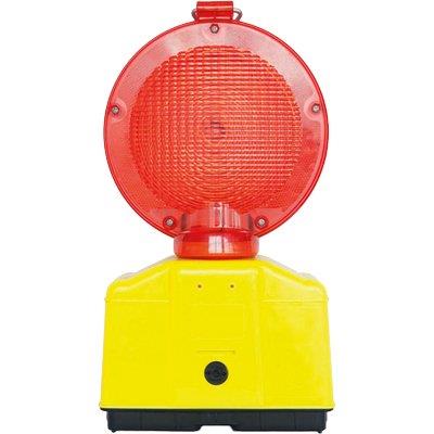 LAMPEGGIATORE CANTIERE - LUCE LED ROSSO POSTO 2 BATTERIE