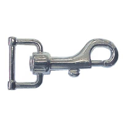 MOSCHETTONE REDINE ZAMA NICHELATA - L.MM 80+MM 27X10