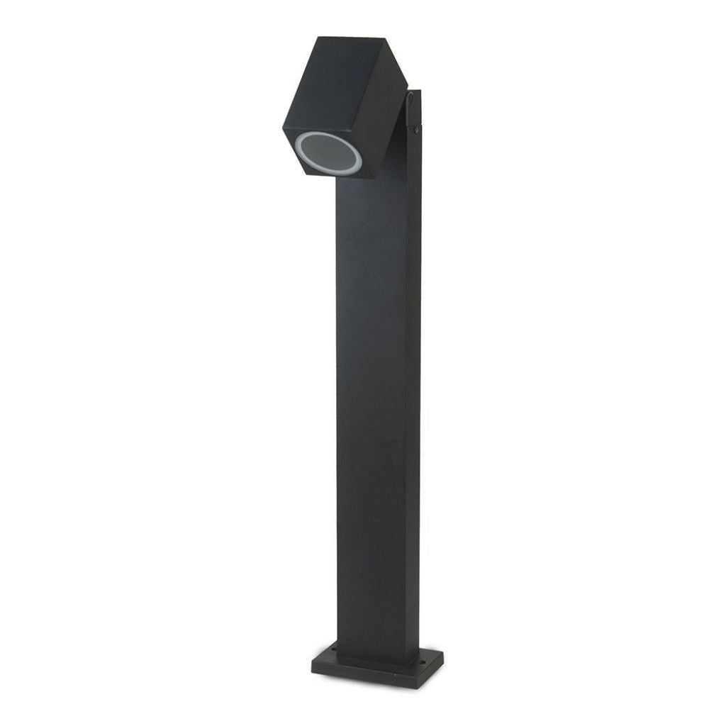 Wall Fitting GU10 Bollard Adjustable Head Aluminum 1 Way IP44
