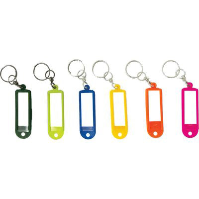 PORTACHIAVE + TARGHETTA + GIVOLARE + ANELLO - MIX COLORI CF=PZ 200
