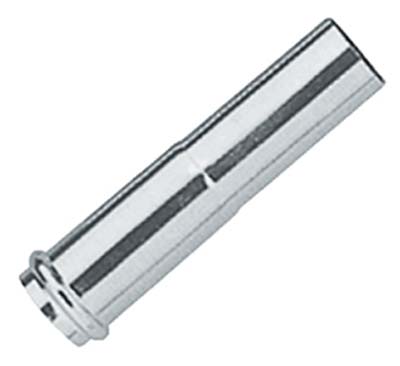 CANOTTO CR DI PROLUNGA - OTTONE CROMATO MM 26 CM 12 + ORING