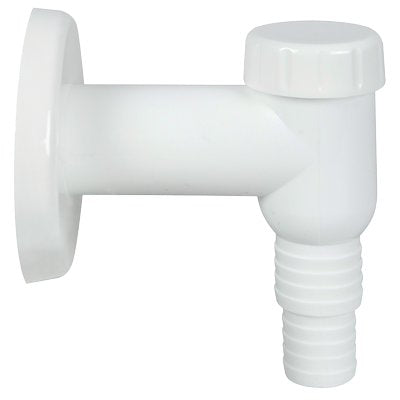 SIFONE PP LAVATRICE ESTERNO - PP BIANCO CON VALVOLA MM 32