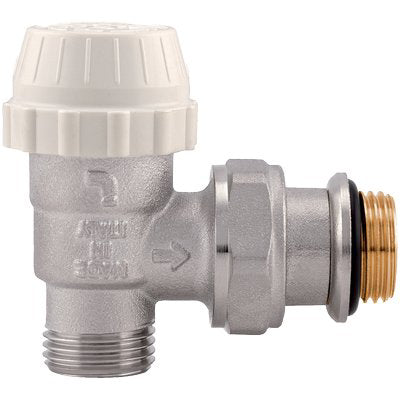 VALVOLA A SQUADRO X RADIATORE TERMOSTAB 995C ITAP - OTTONE NICHELATO 3/8M