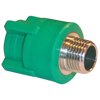 MANICOTTO PPR A SALDARE FILETTO MASCHIO - VERDE/OTTONE MM 25X1/2M