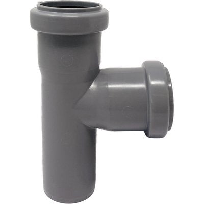 BRAGA SCARICO IDRICO AD INNESTO - PP GRIGIO MM 40 87°
