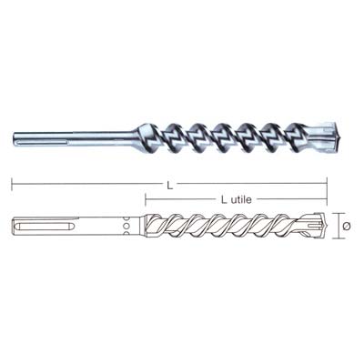 PUNTA MARTELLO SDS MAX MAKITA - MM 25X520