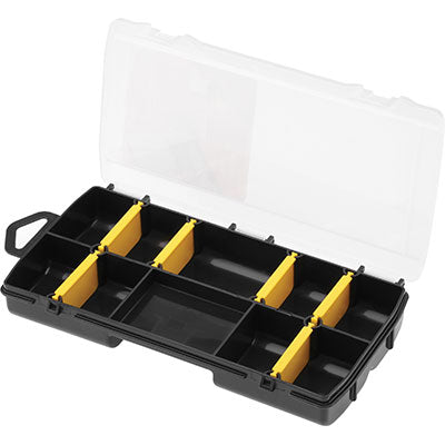 ORGANIZER PORTAMINUTERIA BASIC STANLEY - SCOMPARTI 10 MM 210X115 H.MM 35 STST81679-1